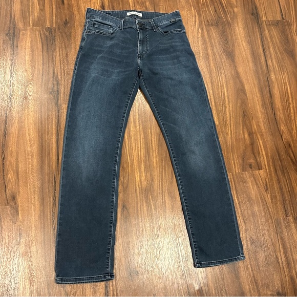 Mavi Jeans Mens 31x32 Blue Denim Zach Straight Leg Dark Wash Stretch EUC - Picture 1 of 10
